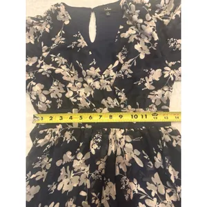 Lulu’s Womens Floral Print Wrap Mini Dress Small thumbnail 12