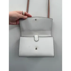 Kate Spade‎ PerryCrossbody Bag Pink White Colorblock Leather Convertible Wallet thumbnail 9