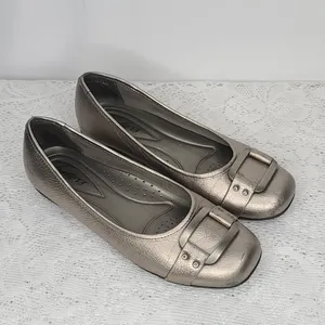 Trotters Sizzler silver perennial ballet flats 5.5 thumbnail 2