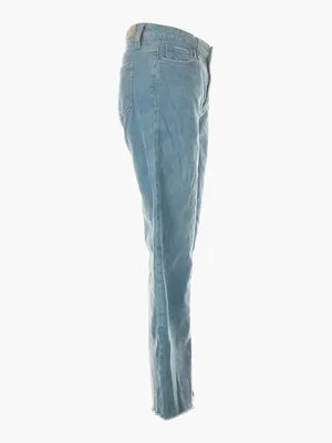 PAIGE Denim Wide-Leg Women's Jeans in Light Blue thumbnail 3