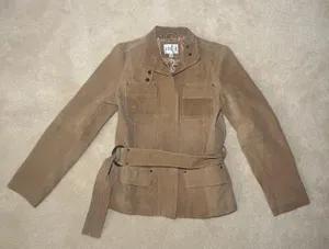 Rouge Tan Leather Jacket | Size Small thumbnail 1