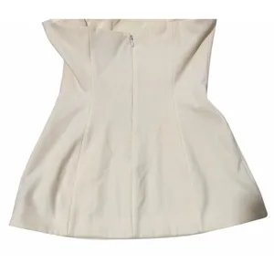 STAUD Silvia Strapless Peplum‎ Top Ecru Women's Size 2 thumbnail 6
