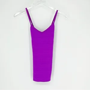Beyond Yoga Strappy Back Yoga Tank Women's Size‎ XS Purple Pilates Princess thumbnail 3