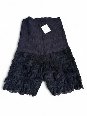 Free people black lace bloomers thumbnail 3