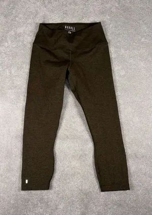 No Bull Army Olive Green pants‎ Women's Small Athletic Workout Athleisure Yoga thumbnail 1