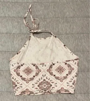 Forever 21 Patterned Halter Top thumbnail 4