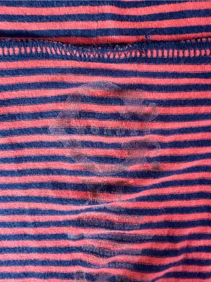 Striped Red Turtleneck Sweater Size XL thumbnail 5