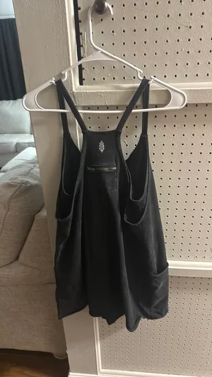 Free People Hot Shot Mini Dress in Black thumbnail 2