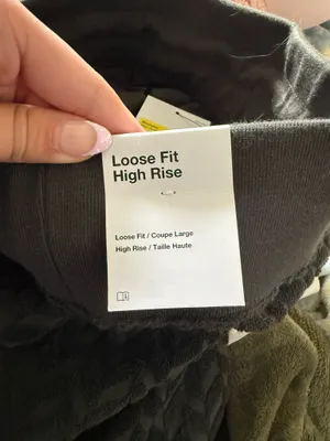 Nike Pants Loose Fit Green High-Rise thumbnail 4
