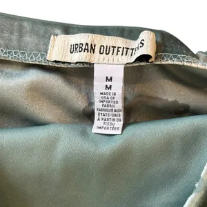 Urban Outfitters Fairycore Light Blue Velvet Burnout Butterfly Tube Top M thumbnail 5
