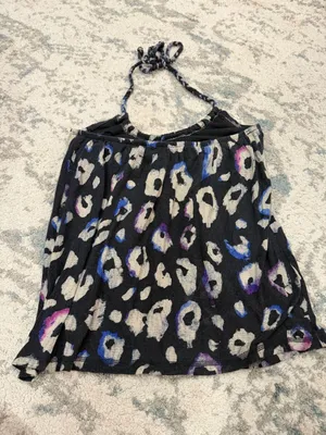 American Eagle Y2K Halter Tank Built In Shelf Bra Large thumbnail 2