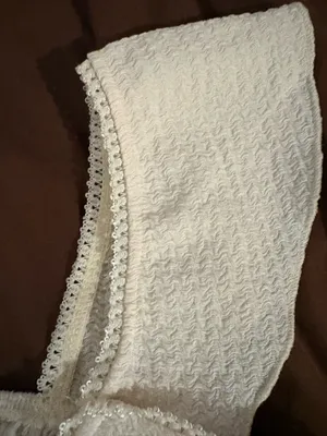Babydoll Cream Top White thumbnail 4