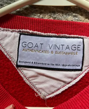 Vintage Cropped College Sweatshirt thumbnail 3