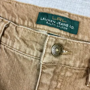 Lauren Jeans Co Ralph Lauren Pants Womens 2 Brown Corduroy Classic Straight thumbnail 8
