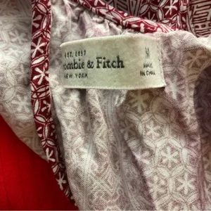 Abercrombie & Fitch Swing Top with Split Back Crop Top M Boho Festival Prints thumbnail 9