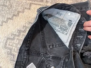 Levi’s 501 Shorts Black thumbnail 2
