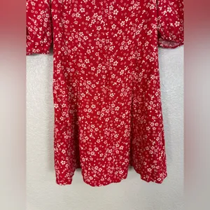 Reformation Kopa Mini Dress Red Floral size 2 $218 thumbnail 13