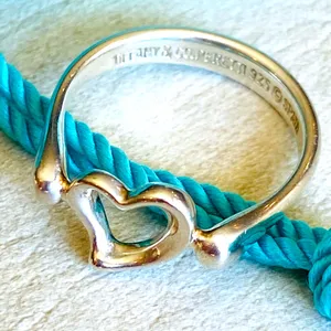 SUPER CUTE TIFFANY&Co LOVING HEART ring💖 thumbnail 3