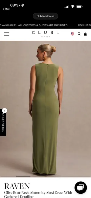 Club L London Maternity Dress thumbnail 2