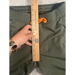 FIGS Zamora Jogger Scrub Pants Dark Olive Green Drawstring Women S/P thumbnail 9