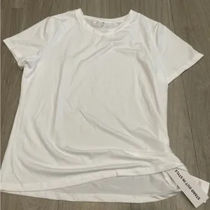 Women's Short Sleeve White Tee thumbnail 1