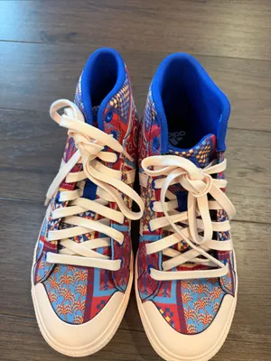 Adidas FARM Rio x Bravada 2.0 Platform Mid Skateboard Patchwork Quilt 7.5 - C65 thumbnail 9