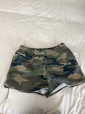 Lazy Sundays Camo sweat shorts thumbnail 2