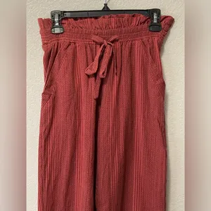 Paper Bag Fall Pin Striped Pants With Bow! thumbnail 2