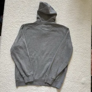 U.S. POLO ASSN Vintage Style Heather Gray Zip Up Hoodie Skate Indie grunge Large thumbnail 8