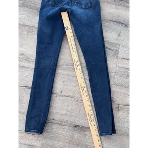 Abercrombie and Fitch super high rise super skinny jeans, denim‎ size 26 size 2 thumbnail 2