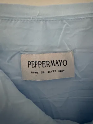 Peppermayo Mini Blue Strapless Dress thumbnail 2