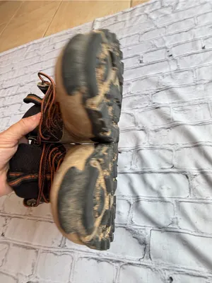 Timberland Women’s Leather Hiking Boots Lace Up Hightop GorpCore Size 6M Granola thumbnail 7