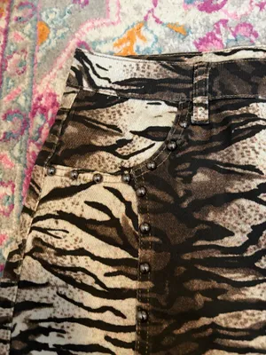 Animal print skirt Brown Size L thumbnail 3