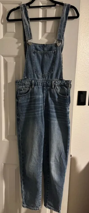 Stradivarius Original Denim Overalls thumbnail 1