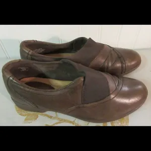 Earth shoes Stratton leather size 7B Brown thumbnail 4
