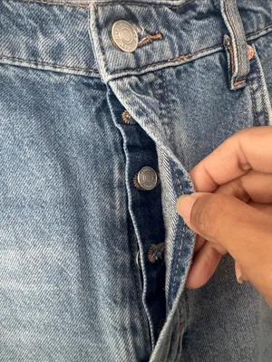 Free People We the Free Women's High Rise Flare Jeans Size 30 ButtonFly thumbnail 3