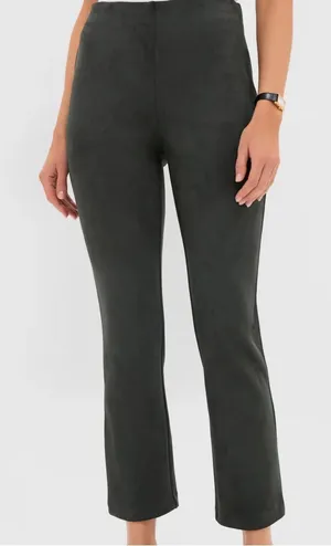 Tuckernuck Deep Olive Vegan Suede Ashford Pants thumbnail 1