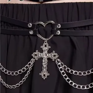 Black Belt with Silver Chains thumbnail 5