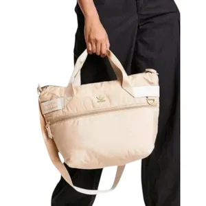 Adidas Originals Puffer Shopper Tote Beige Crossbody Satchel NEW with Tags thumbnail 6