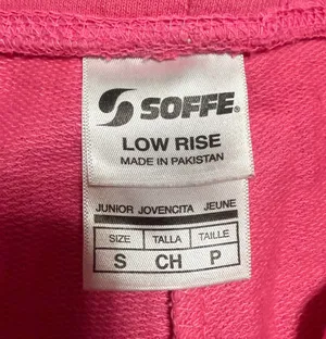 Pink wide leg low rise cotton pants #cottonlove thumbnail 3