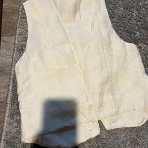 NWT Monteau linen‎ blend vest top small thumbnail 5