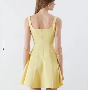 Mustard seed Yellow dress thumbnail 2