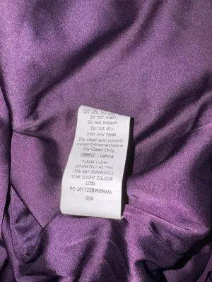 NEW House Of CB Dahna Corset Long Sleeve Purple Velvet Dress Sz XS thumbnail 9