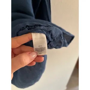 Vineyard Vines Tunic Womens Medium Blue Linen Beach Coastal Preppy Travel Resort thumbnail 4