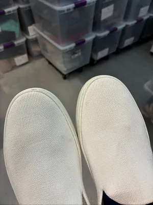 Rothy’s white knit slip on sneakers women’s size 6 ￼￼ thumbnail 9