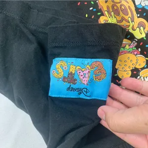 Disney Eats size XL Black short sleeve exclusive Parks shirt food Mickey mouse thumbnail 4
