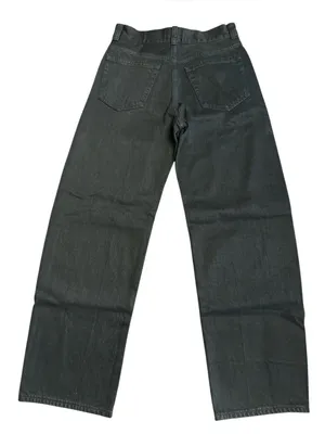 Madewell women’s The Balloon Jean rigid denim barrel leg black Size 26 NWT thumbnail 6