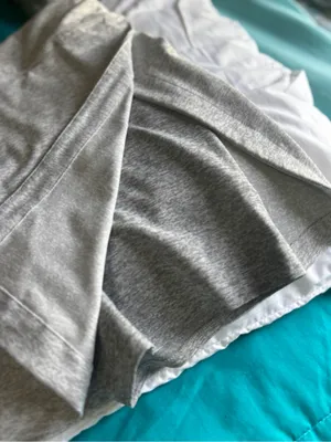 Outdoor Voices Heather Gray Textured Compression Wrap Athletic Skort Size S thumbnail 2