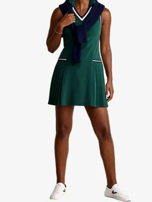 VINEYARD VINES Retro Varsity Sleeveless pleated golf /tennis Dress NEW XS thumbnail 2
