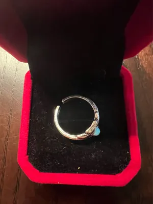 Stainless Steel Silver Plated Boho-Western Style Ring Size 7 thumbnail 3